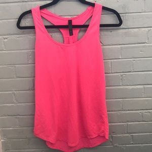 Hot pink athletic top